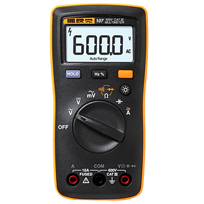 Fluke 107 Palm-sized Digital Multimeter